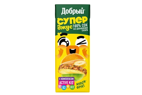 Сок Добрый Мультифрукт 0,2л