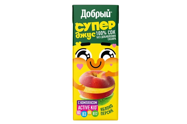 Сок Добрый Яблоко-персик