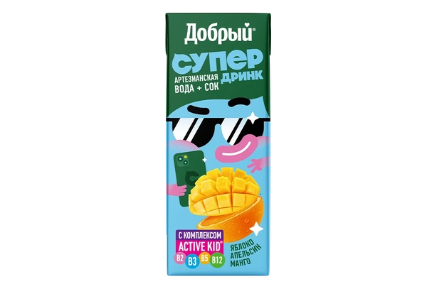 Сок Добрый Яблоко-апельсин-манго