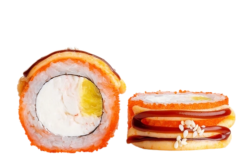 Запеченный с крабом макси